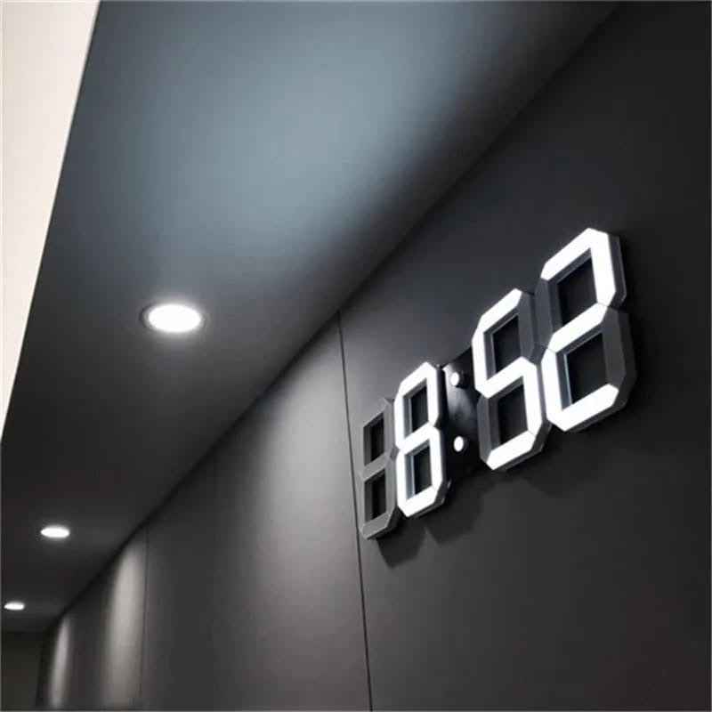 3D LED Digital Alarm Clock