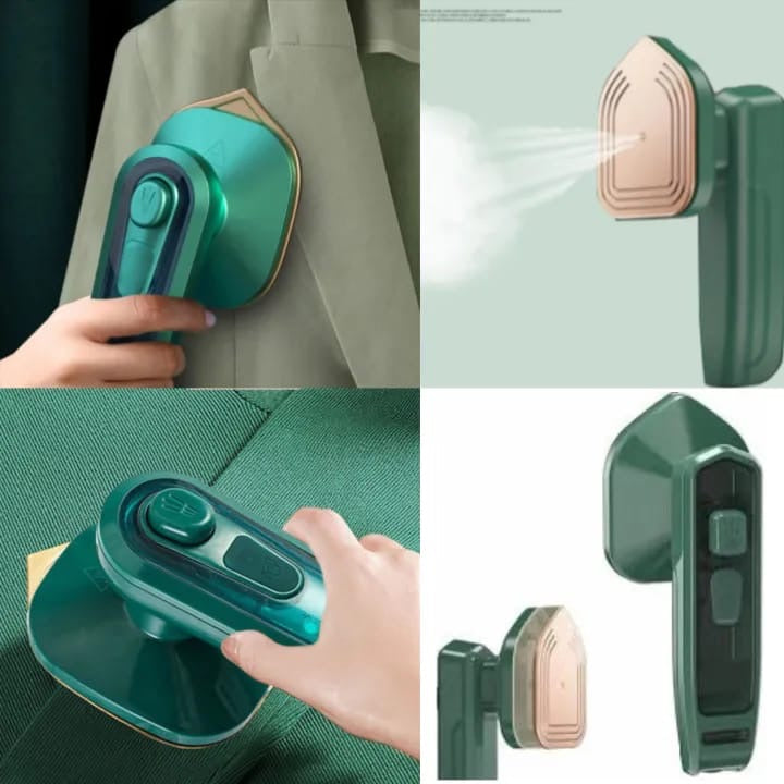 Portable Mini Electric Steam Dry Iron With Spray For Clothes