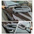 Telescopic Microfiber Car Duster with Long Handle