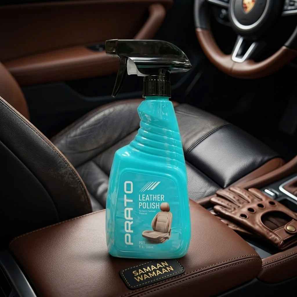 Prato Leather Polish 500ml – Premium Car Leather Care & Interior Protection