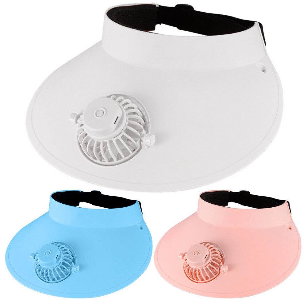 Rechargeable Cap Fan – Portable, Hands-Free Cooling Anytime!