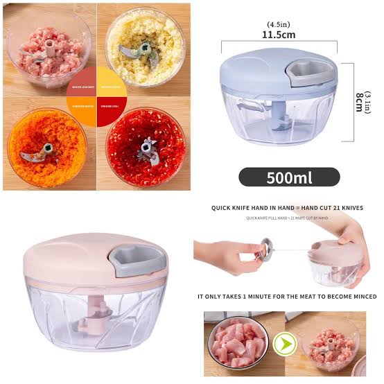 Eotia 3 Blade Hand Chopper