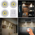 3-Piece Tap LED Lights with Remote Control – Battery Operated