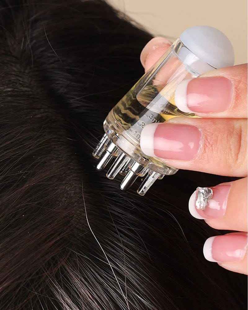 6ml Scalp Hair Oil Applicator – Precision Nozzle for Root & Scalp Treatment