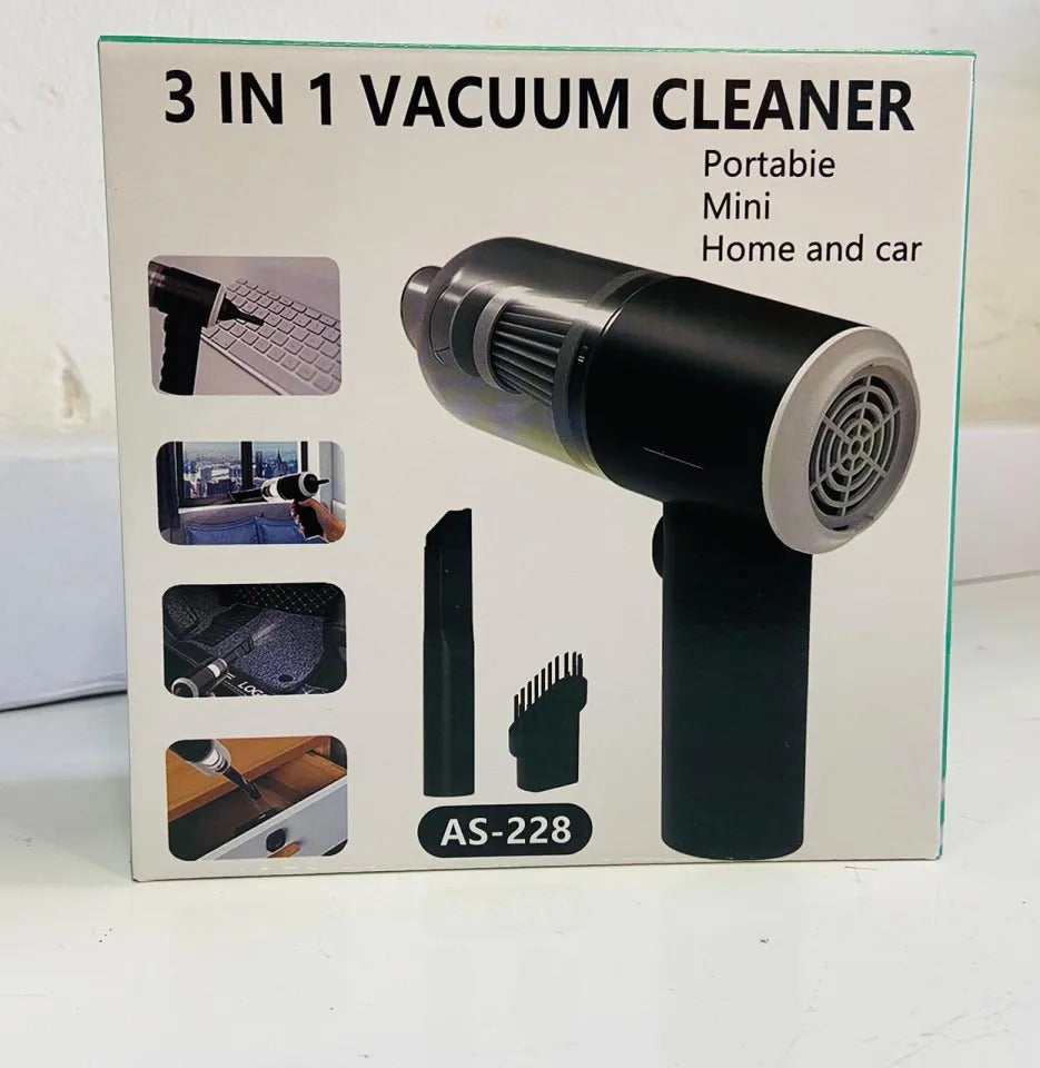 3-in-1 Car Vacuum Cleaner