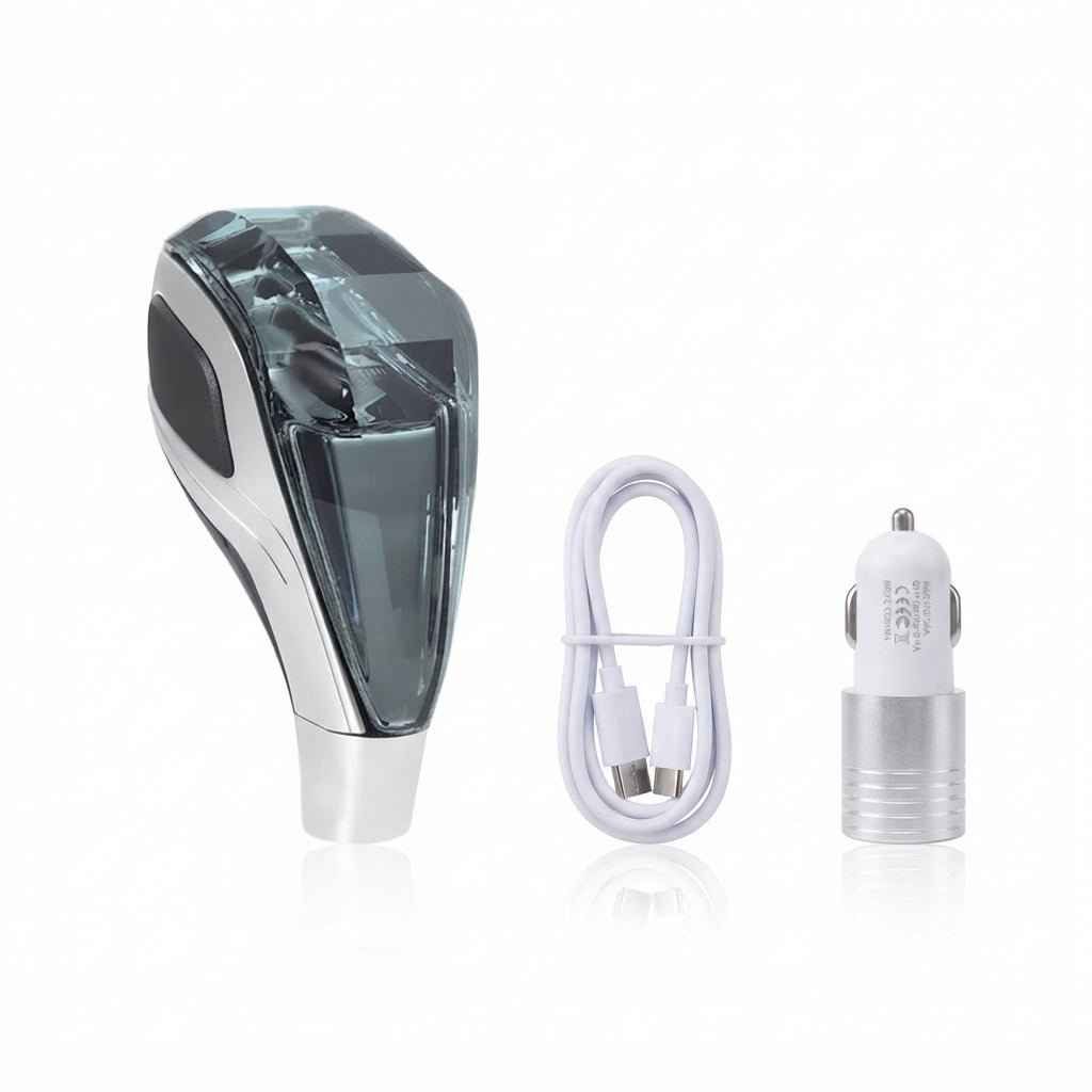 Crystal Suzuki Gear Shift Knob – RGB LED Touch Light (Manual Gear)