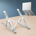 Portable Foldable Adjustable Aluminum Laptop Stand – Metal Holder for All Laptop Sizes