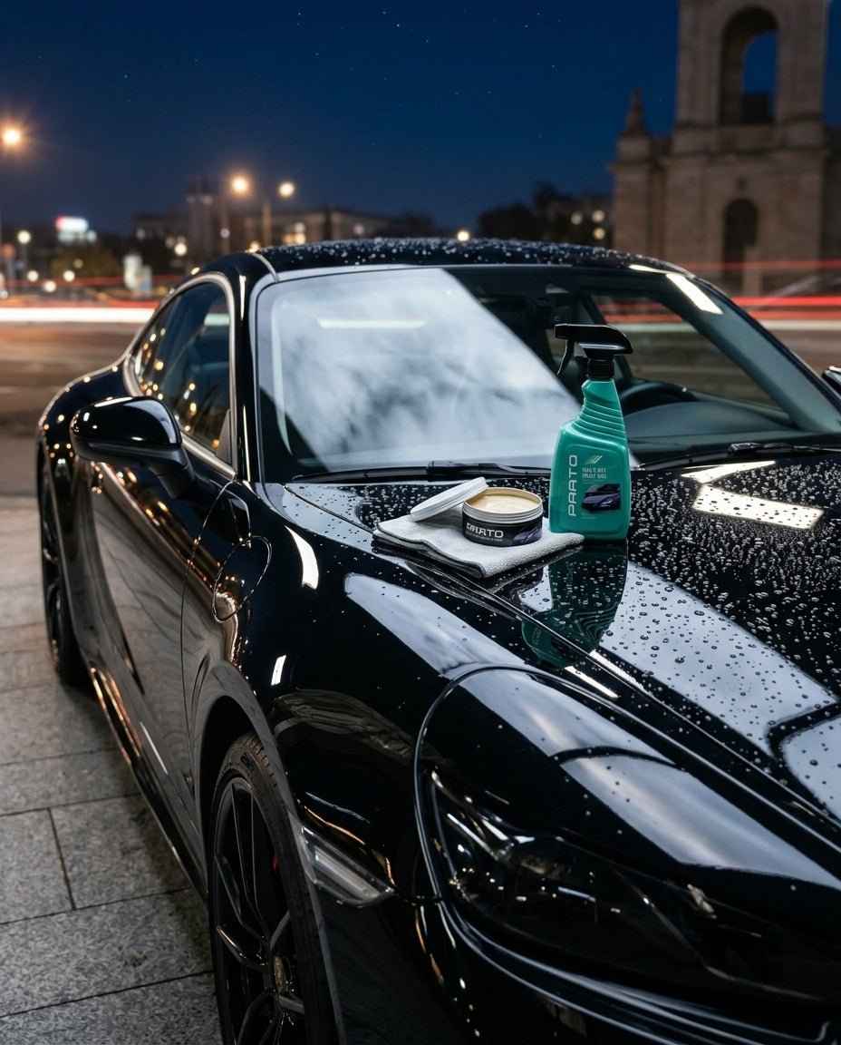 Prato Spray Wax 500ml – Premium Car Exterior Detailer for Instant Shine & Paint Protection