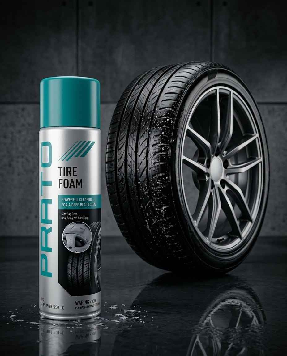 Prato Tire Foam 650ml – Best Tire Foam Polish