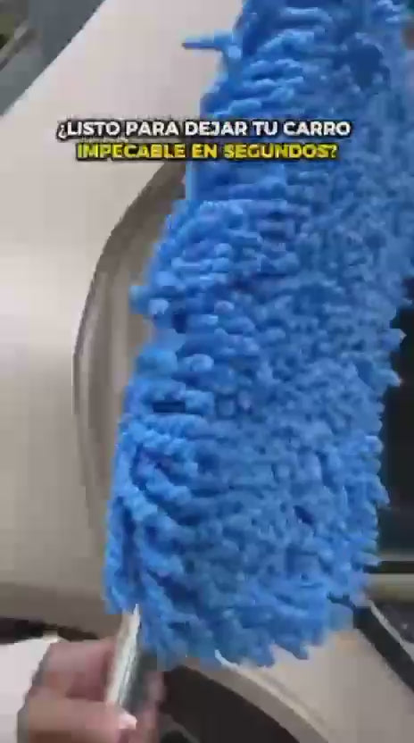 Telescopic Microfiber Car Duster with Long Handle