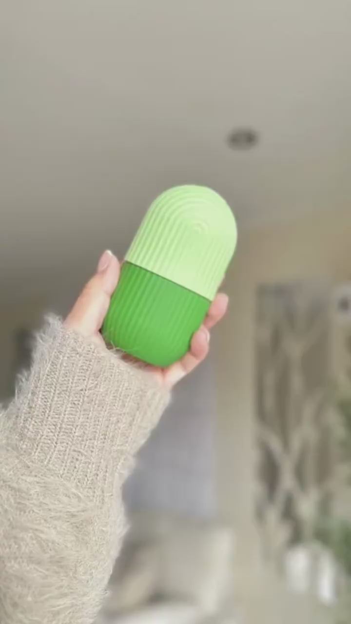 Silicone Ice Roller – Face & Body Cooling Massage Roller