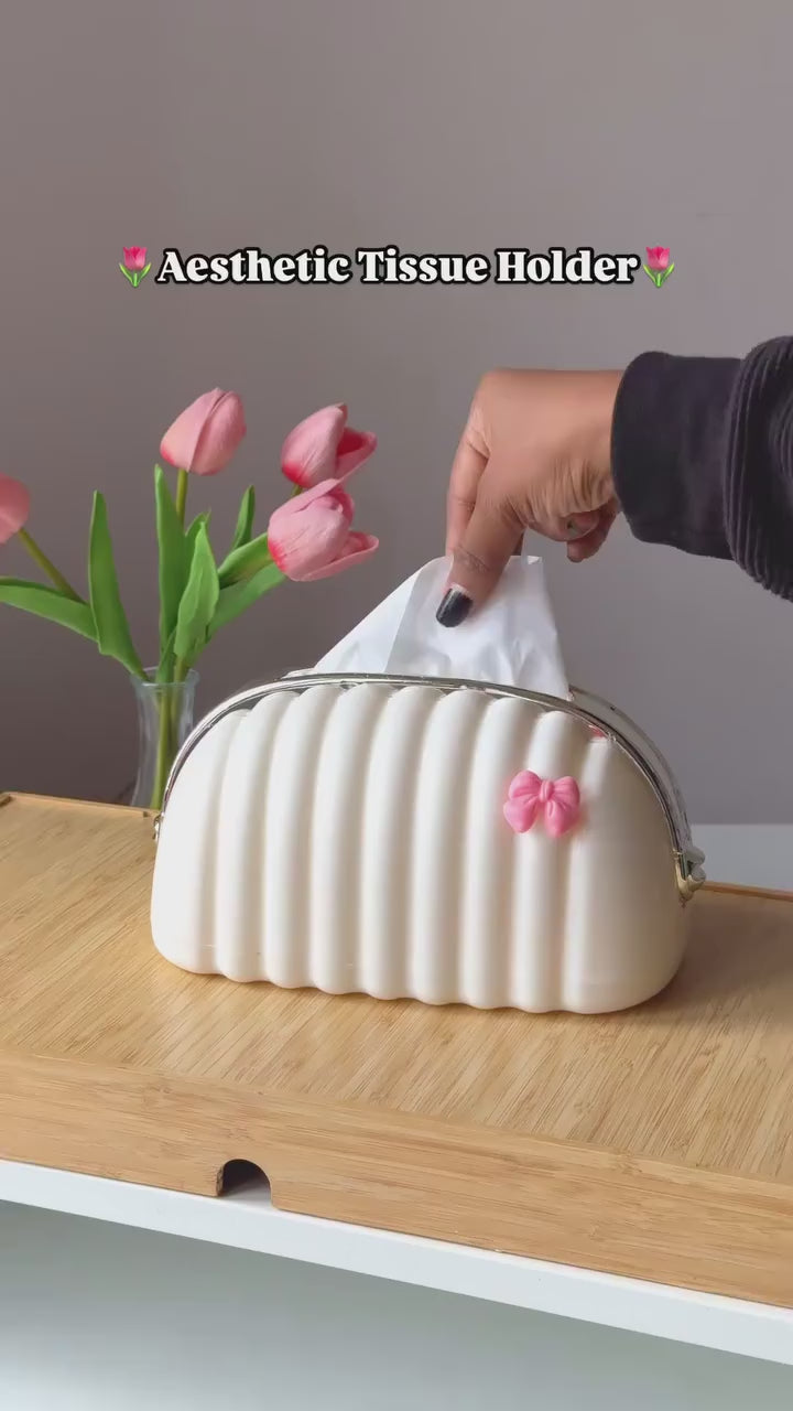Elegant Shell Tissue Box