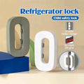 Safety Plastic Fridge Button Lock – Child-Proof Refrigerator & Cabinet Lock